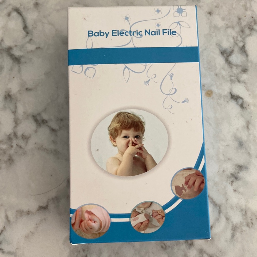 New unopened baby electric nail file
